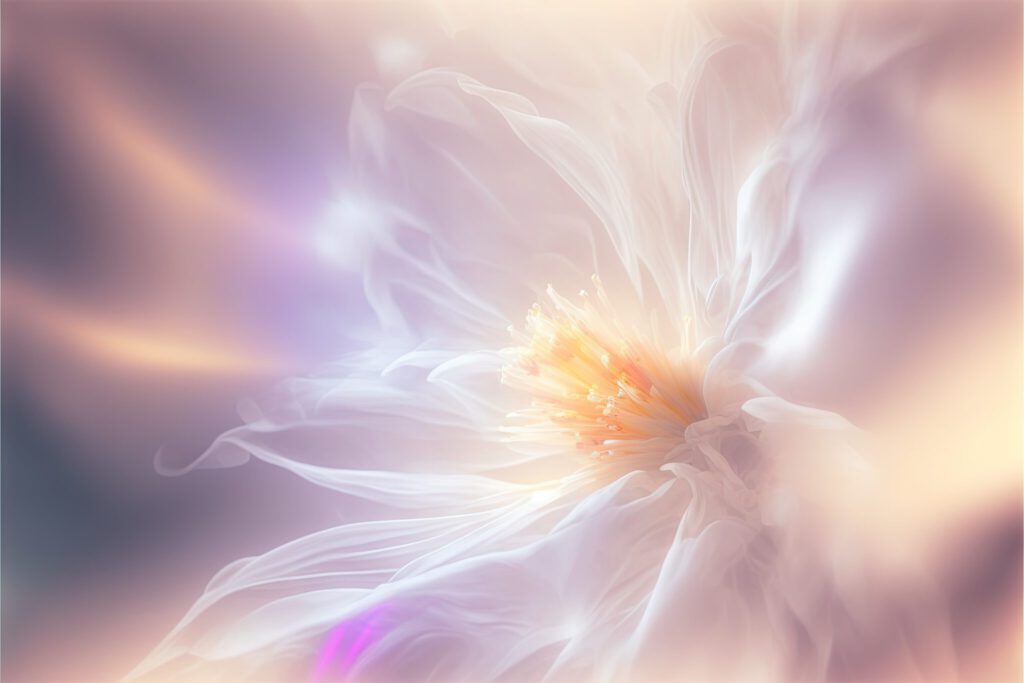 Blume im Sonnenschein von Natalja